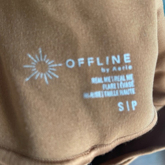 Aerie Offline Real Me Crossover Flare Leggings | women's small - Picture 6 of 6